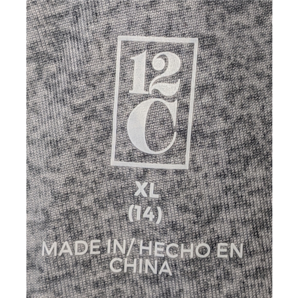 Girls Gray Rainbow Dress Size XL (14) - Picture 4 of 5